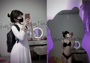 thu-hien-mac-ao-dai-nen-nhau